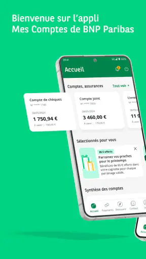 Mes Comptes BNP Paribas screenshot 1