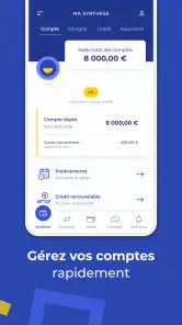 Mes Comptes - LCL screenshot