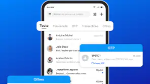 Messages : Messagerie texte screenshot 1