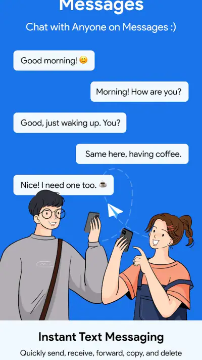 Messages : SMS screenshot 1