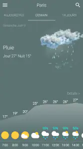 Météo screenshot