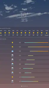 Météo screenshot
