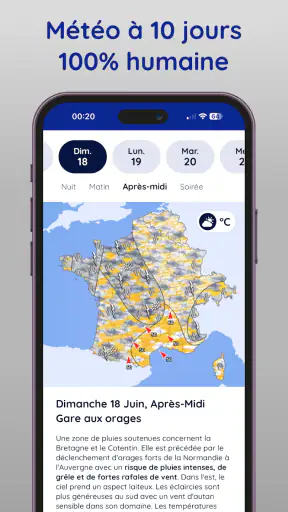Météo Express screenshot 1