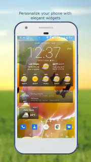 Météo & Horloge Widget screenshot 1
