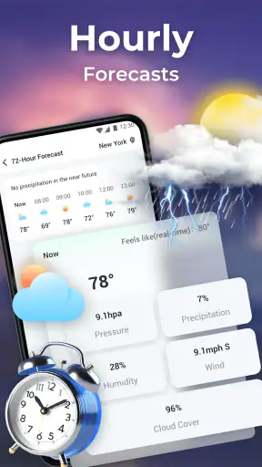 Météo Locale : Direct, horaire screenshot 1