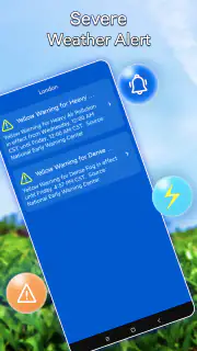 Météo locale：Widget d'alerte screenshot 8