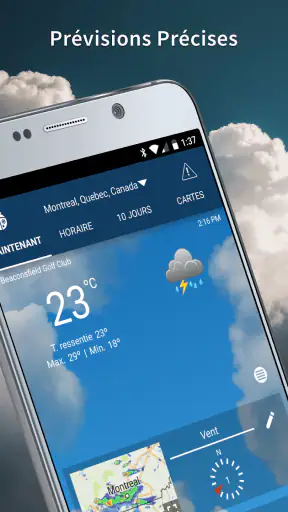 Météo par WeatherBug screenshot 1