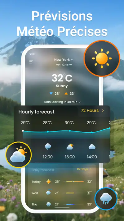 Météo - Radar en direct screenshot 1