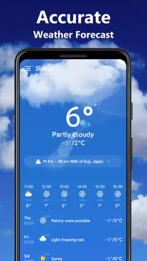 Météo - Radar et widgets screenshot 1