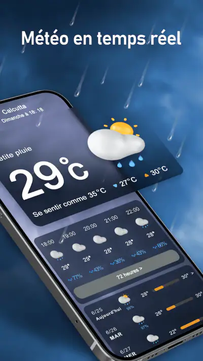 Météo & Radar - météo locale screenshot 1