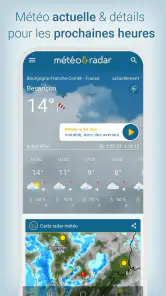 Météo & Radar - pluie et orage screenshot