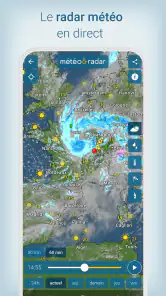 Météo & Radar - pluie et orage screenshot