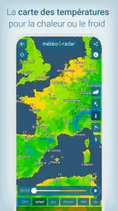 Météo & Radar - pluie et orage screenshot