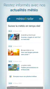 Météo & Radar - pluie et orage screenshot