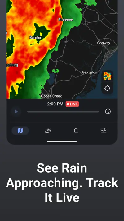 Météo & Radar RainViewer screenshot 1