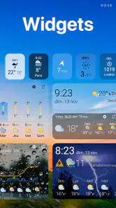 Météo & Widget - Weawow screenshot
