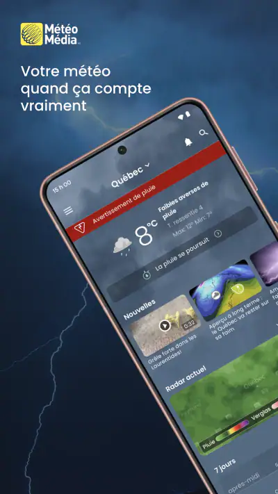 MétéoMédia screenshot 1