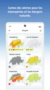 MeteoSwiss screenshot