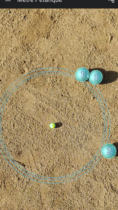 Mètre Pétanque screenshot 1