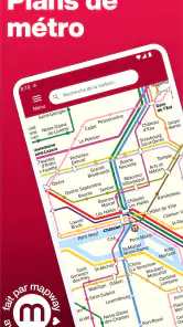 Métro de Paris et Itinéraires screenshot