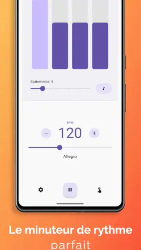 Métronome Facile screenshot 1