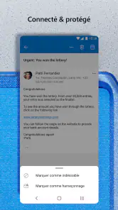 Microsoft Outlook Lite: Email screenshot