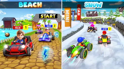 Mini Car Race: Jeux de Voiture screenshot