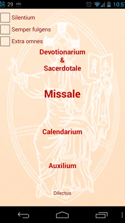 Missale Romanum screenshot 1