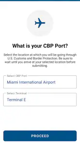 Mobile Passport Control screenshot