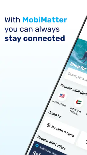 MobiMatter: eSIM Marketplace screenshot 1