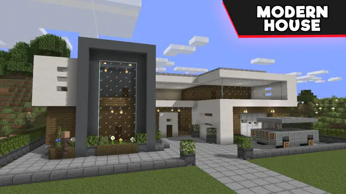 Modern House Map for Minecraft screenshot 1