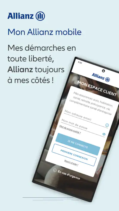 Mon Allianz mobile screenshot 1