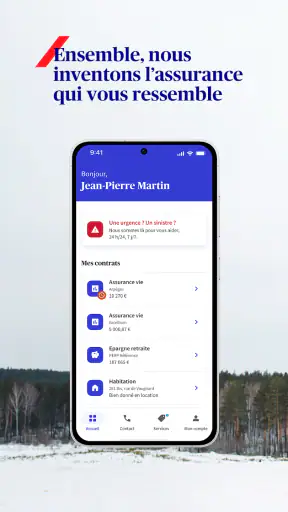 Mon AXA Assurance screenshot 1