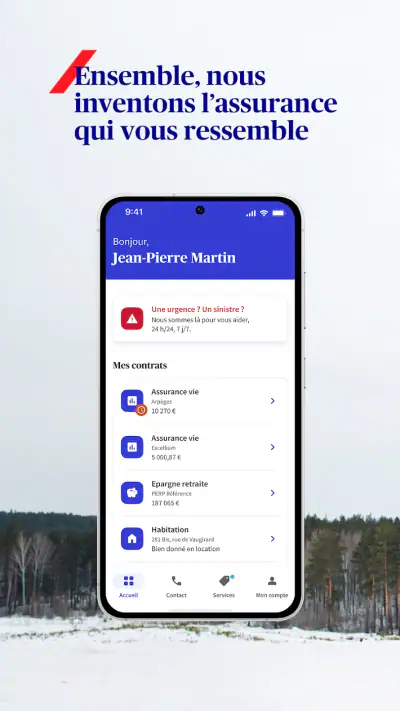 Mon AXA Assurance screenshot 1