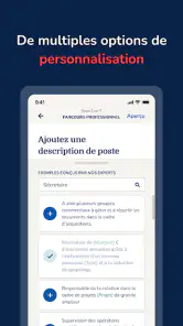 Mon CV Parfait : CV designer screenshot