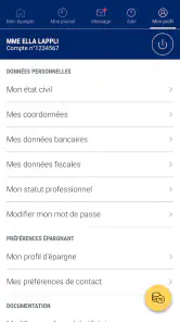 Mon Epargne screenshot