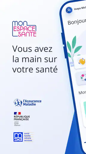 Mon espace santé screenshot 1