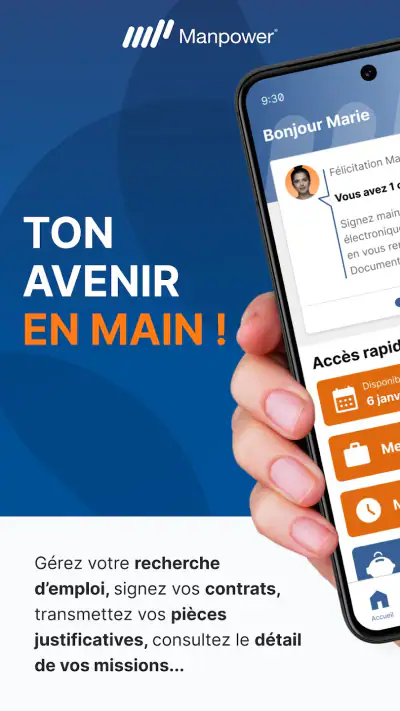 Mon Manpower – Offres d’emploi screenshot 1