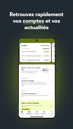 Monabanq - Banque en ligne screenshot 1