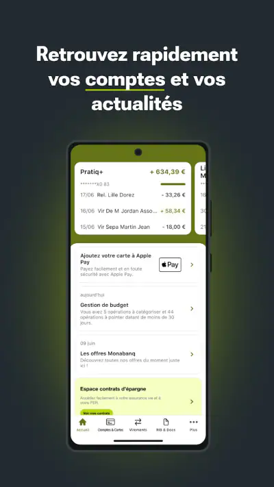 Monabanq - Banque en ligne screenshot 1