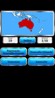 Monde Géographie - Jeu de quiz screenshot 2