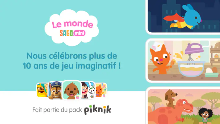 Monde Sago Mini : jeu d'enfant screenshot 1