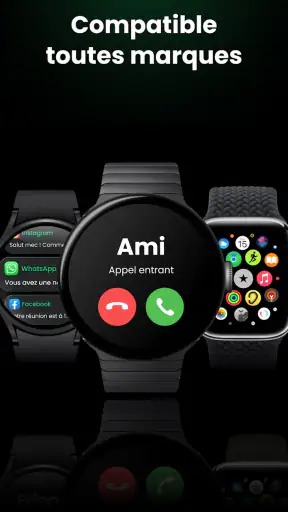 Montre Connectée - BT Notifier screenshot 1
