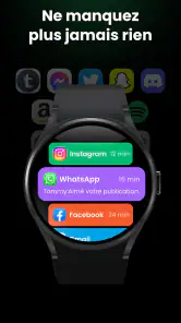 Montre Connectée - BT Notifier screenshot