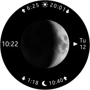 Moon Calendar Watch screenshot 4