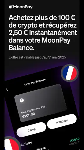 MoonPay: Crypto & Bitcoin, SOL screenshot 1