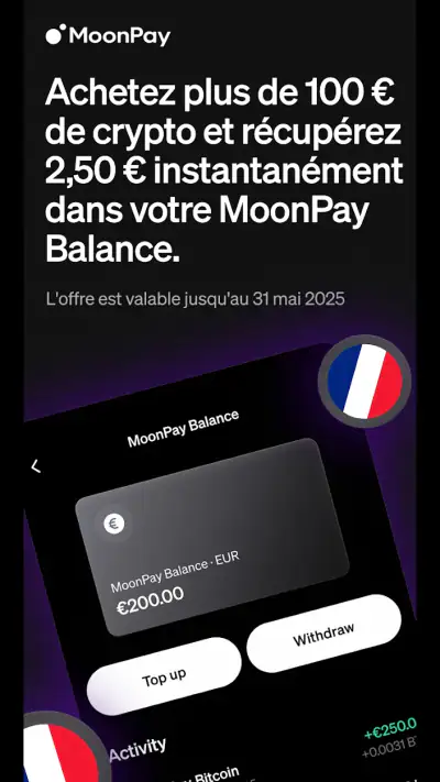 MoonPay: Crypto & Bitcoin, SOL screenshot 1