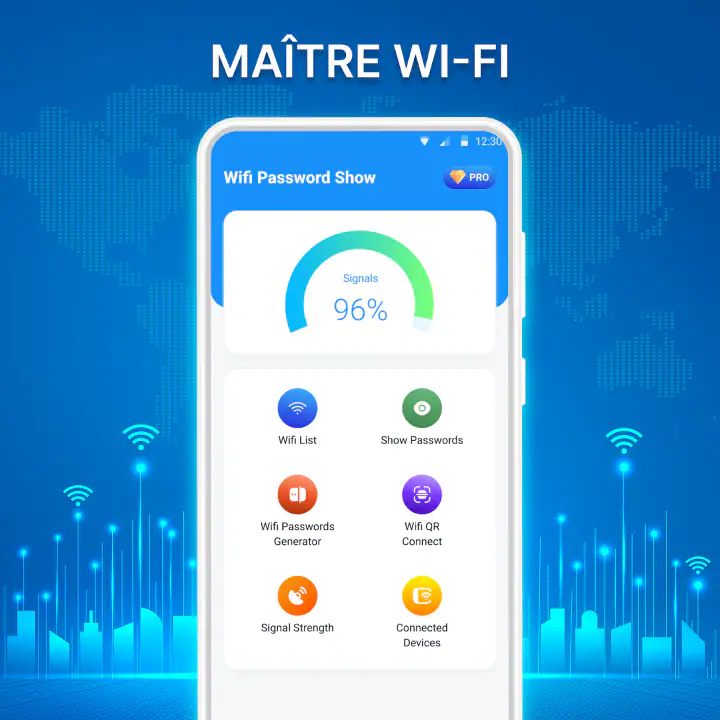 Mot de Passe Wifi Analyseur screenshot 1