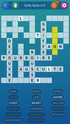 Mots Casés: Grilles illimitées screenshot 1