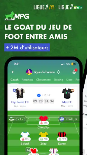 MPG Football screenshot 1
